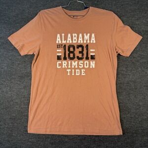 NEW Alabama Crimson Tide Gear For Sports Large Relaxed Tee T-Shirt
